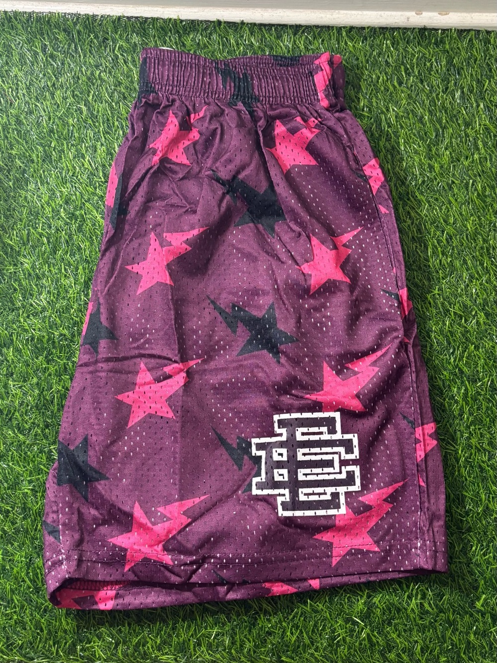 Eric Emanuel Purple Shorts